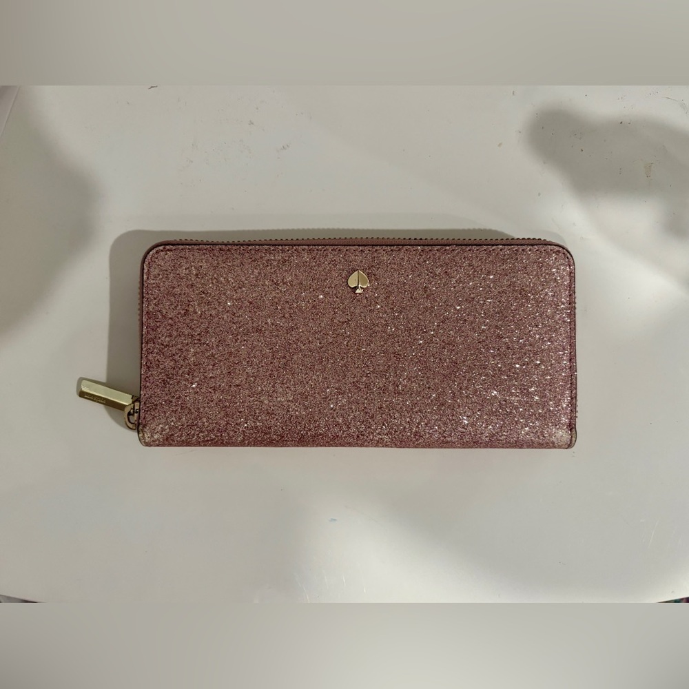 Kate Spade Pink Sparkle Wallet